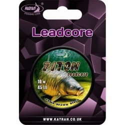 Katran - Piton Leadcore 10m 35lb Brown